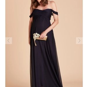 Birdy Grey Navy Bridesmaid Dress Size Small, Maria mesh DISCONTINUED